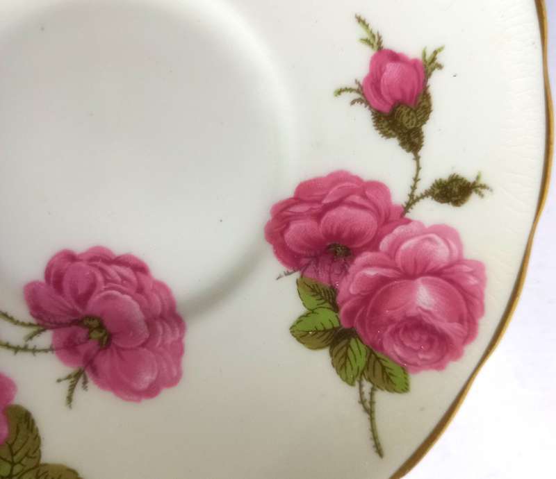 Foley `Century Rose` Demitasse Duo