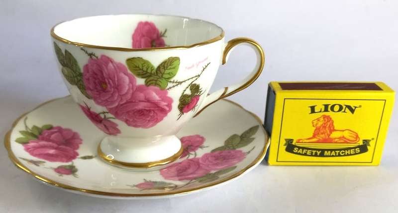 Foley `Century Rose` Demitasse Duo