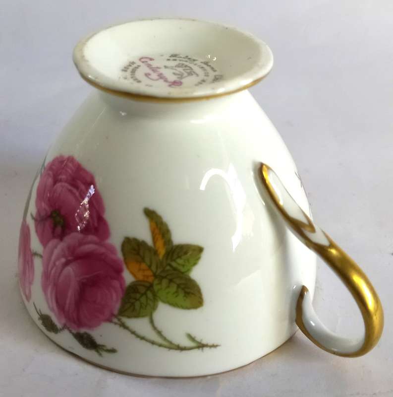 Foley `Century Rose` Demitasse Duo