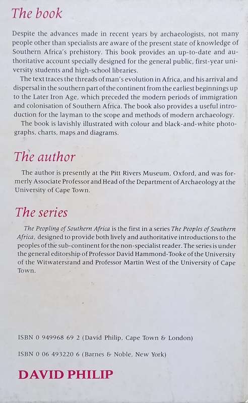 RR Inskeep, The Peopling of Southern Africa