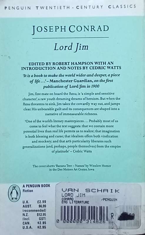 Joseph Conrad, Lord Jim
