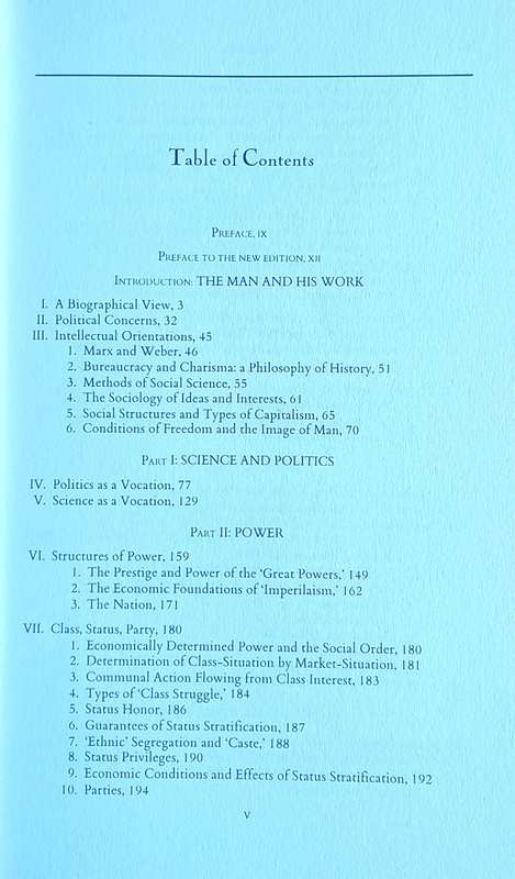 Gerth & Wright Mills, From Max Weber: Essays in Sociology