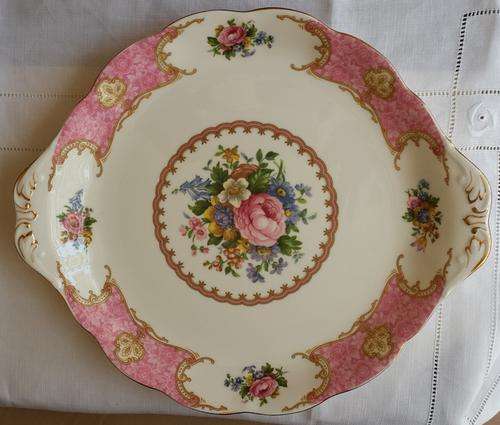 Royal Albert "Lady Carlyle" Large Cake Plate