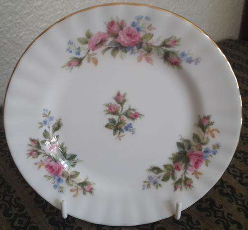 2 Royal Albert "Moss Rose" Cake Plates (bid/plate)