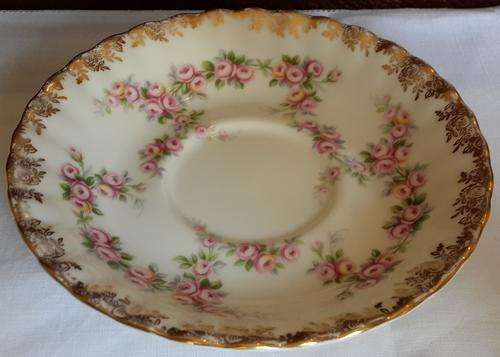 Royal Albert "Dimity Rose" Saucer