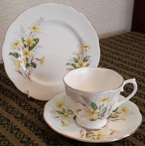 Royal Albert "Friendship Series - Primrose" Trio