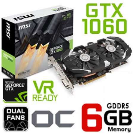 MSI GTX 1060 6GT OCV2