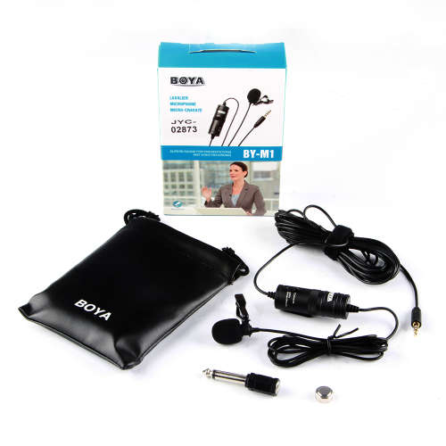BOYA BY-M1 Clip-On Lavalier Microphone **LOCAL STOCK**