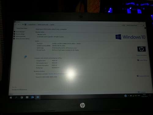 HP 14 CORE I3 6006U 8GB DDR4 250GB SSD
