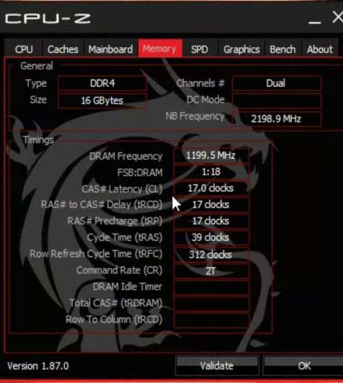 16GB SAMSUNG DDR4 2400MHZ E-DIE