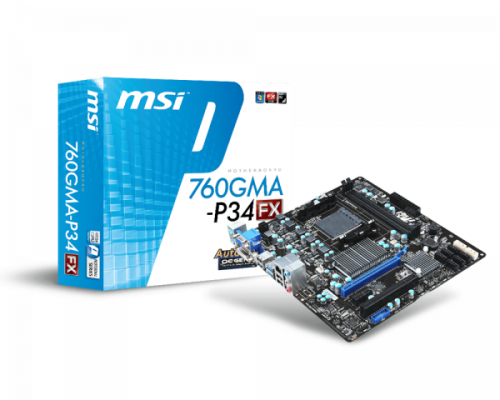 MSI 760gma-p34 + AMD FX-6350 6 core