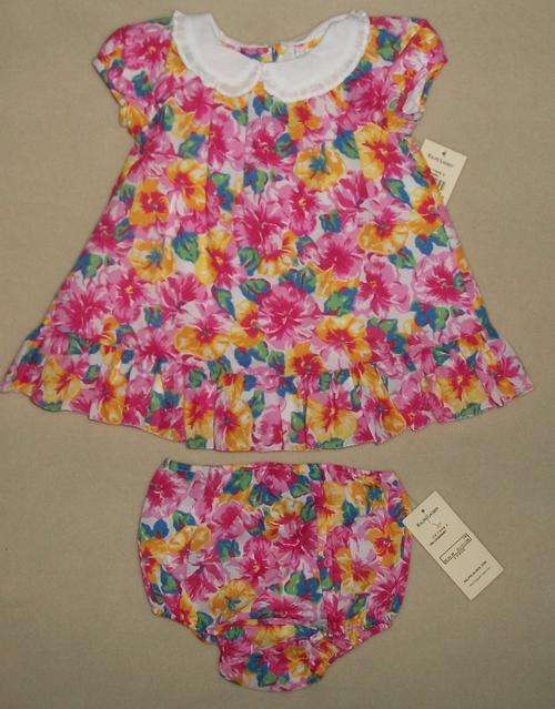 Authentic Ralph Lauren POLO Dress set Size 3 & 9 months