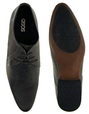 Imported Genuine Leather Derby Shoes