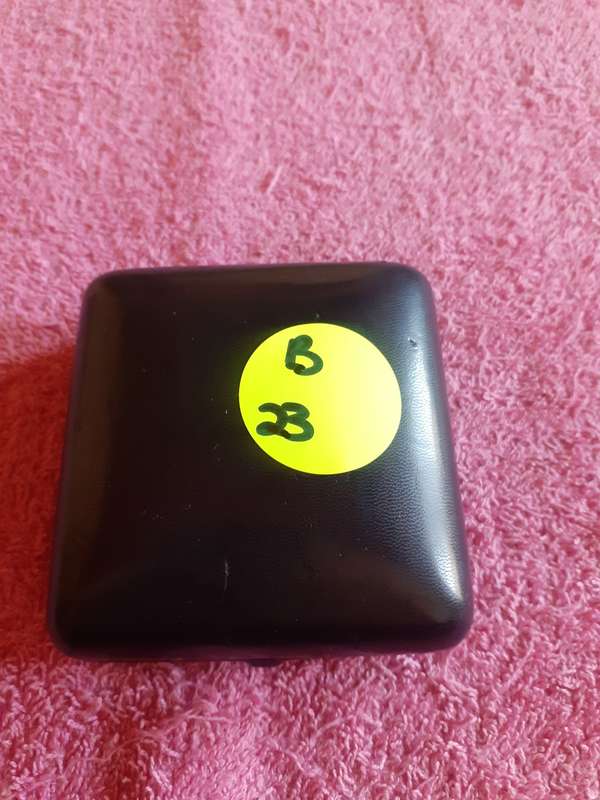 Coin Holder Box - Nelson Mandela x F W de Klerk - Nobel Peace Laureate 1993