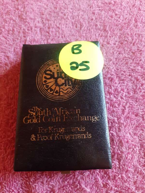Coin Holder Box - The South African Gold Coin Exchange - For Krugeradn & Proof Krugerands