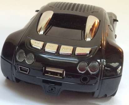 Mini Music Car MP4 MP3 & FM Radio Player