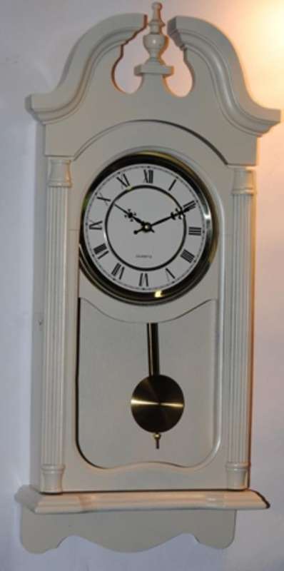 Pear White Wall Clock