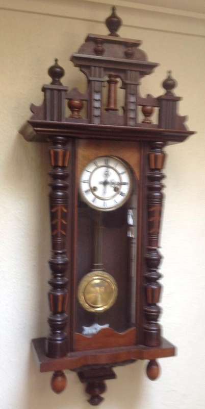 JUNGHANS ANTIQUE WALL CLOCK