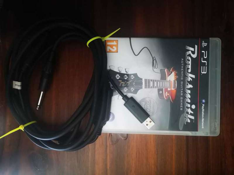 Ubisoft Rocksmith+ Real Tone Cable for PC, PS3, PS4, Xbox 360, Xbox One, Xbox X|S - FREE PS3 GAME!