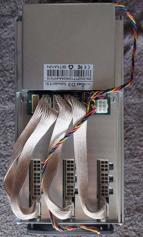 4 x D3 Antminers (No Power Supplies)