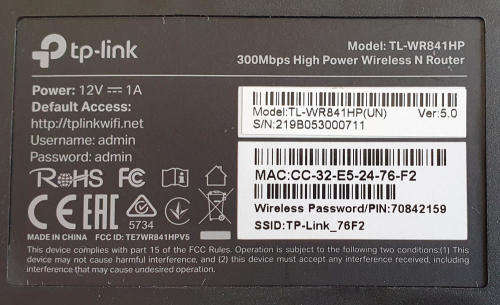 TP-Link WIFI Router x2