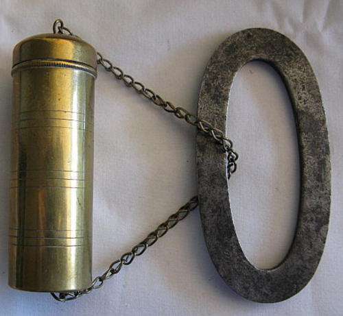 BOER WAR - BRASS TINDERBOX + STRIKER (TONDELDOOS).