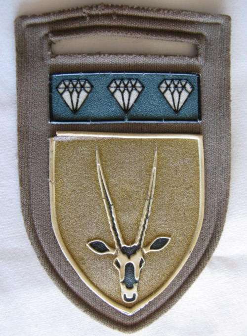 FLASH - 8 SA INFANTRY BATTALION TUPPER FLASH - NO PIN