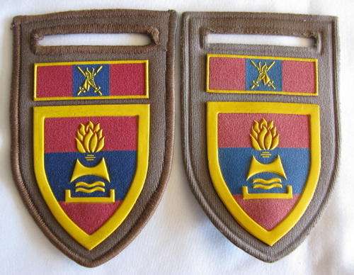 FLASH - 2 FIELD ENGINEER REGIMENT MATCHING PAIR TUPPER FLASHERS - 1 PIN