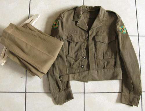 VINTAGE BUNNY JACKET WITH DANIE THERON COMBAT SCHOOL PATCHES