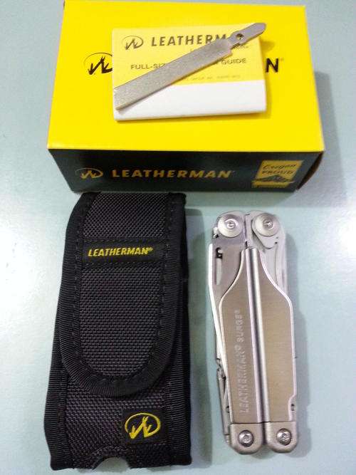 LEATHERMAN SURGE - BRAND NEW IN THE BOX WITH SHEATH & MANUAL