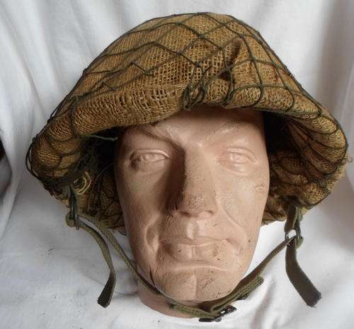 SA STEAL HELMET WITH CAMO NET