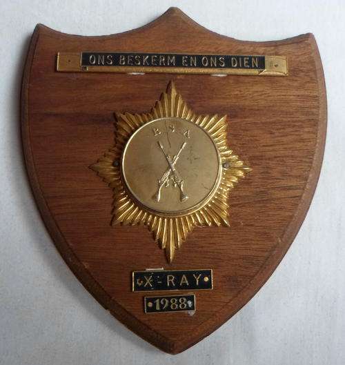 SAP PLAQUE X-RAY 1988