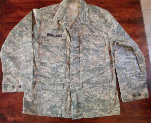 US AIR FORCE ABU JACKET-SIZE LARGE-MEASURES 60CM ARMPIT TO ARMPIT-GOOD CONDITION WITHOUT DAMAGE