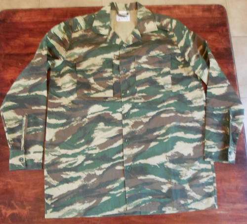 NAMIBIA CAMO LONG SLEEVE SHIRT,LABELLED & DATED 1992-SIZE LARGE-MEASURES 60CM-CONDITION NEW