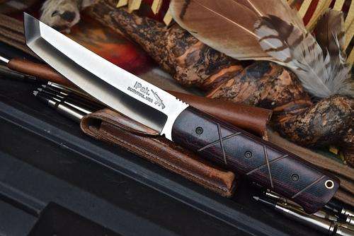 CFK USA iPak Custom Handmade D2 Tactical Bushcraft BATTLE RAPTOR TANTO V.2 Knife
