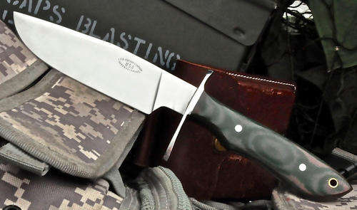 CFK USA Custom Handmade D2 GREEN BERET Spec Ops Combat Fighter Bowie Camp Knife