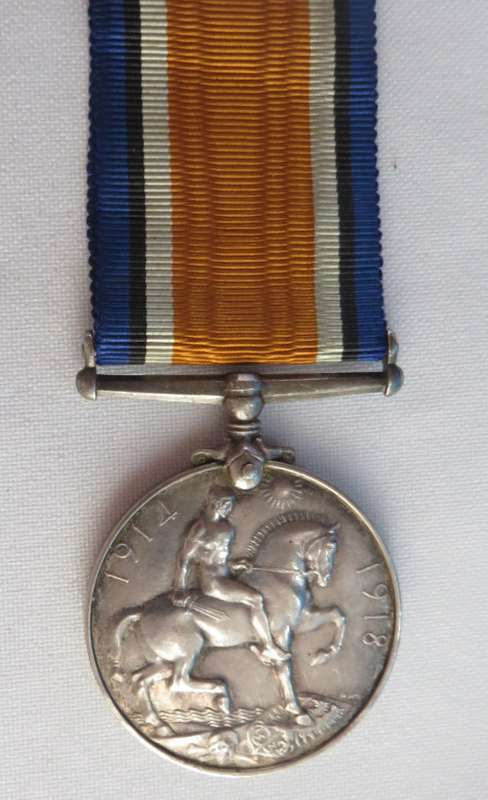 WW1 WAR MEDAL TO PTE. G.C.A. PAVER SA FIELD TELEPHONE & POST CORPS