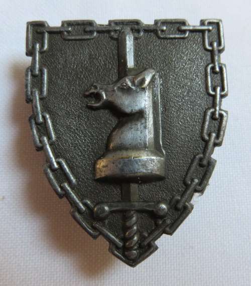 SA ARMY BATTLE SCHOOL METAL POCKET FLASH- 3 PINS