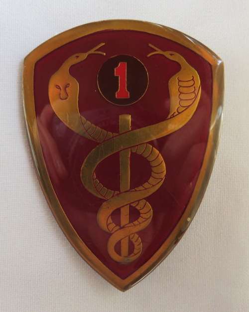 1 MILITARY HOSPITAL FLASH-DARK ONE VARIATION- 3 PINS