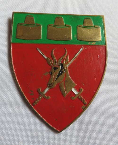 WITWATERSRAND COMMAND FLASH-VERY FIRST ISSUE- NO PLASTIC COATING- 2 PINS