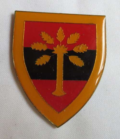 SWA GENIE STEUNGROEP SHOULDER FLASH- FULL SIZE-YELLOW TYPE