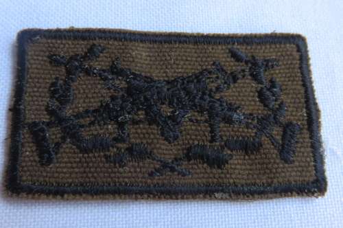 SWA SHARPSHOOTER CLOTH BREAST BADGE