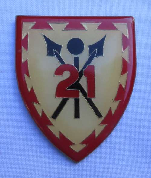21 BATTALION FULL SIZE FLASH- NO PINS
