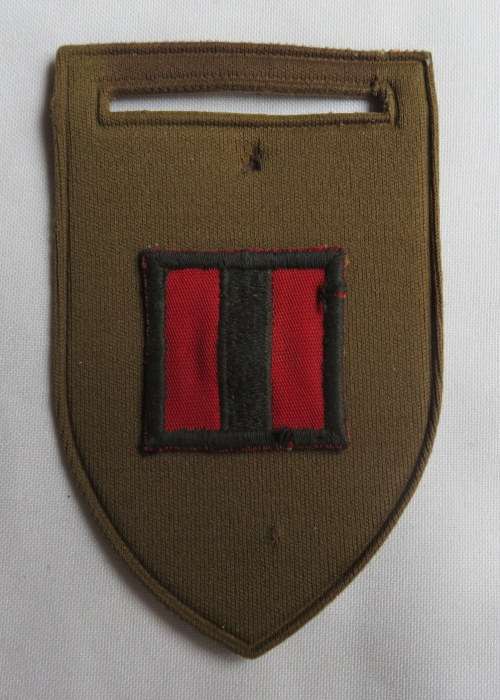 MILITARY POLICE B COMPANY FLASH- NO PIN