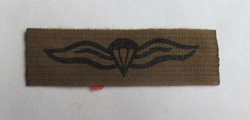 SA PARACHUTE CLOTH WING PRINTED VARIATION