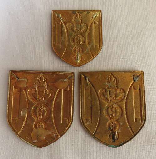 JOHANNESBURG AMBULANCE SHOULDER FLASH- 3 IN TOTAL-ALL PINS COMPLETE