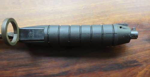 COMMERCIAL VERSION OF THE EICKHORN MADE SWEDISH AK4 BAYONET,BASED ON THE WEST GERMAN G3 BAYONET-THE