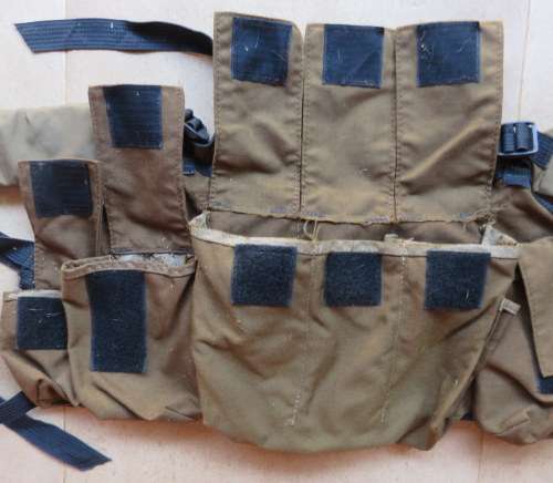 SADF PATTERN 83 COMBAT CHEST WEBBING-GOOD & COMPLETE CONDITION