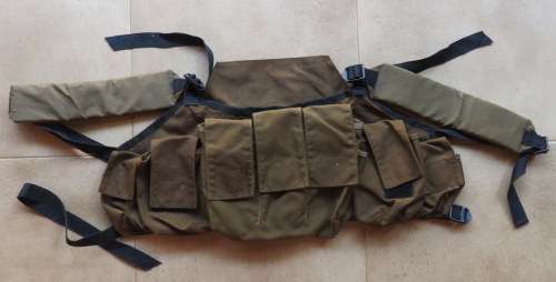 SADF PATTERN 83 COMBAT CHEST WEBBING-GOOD & COMPLETE CONDITION