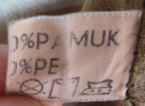 US M81 WOODLAND PATTERN CAMO JACKET-(DRAWINGS ARE LARGER THAN THE US M65 PATTERN)SIZE LARGE TO EXTRA